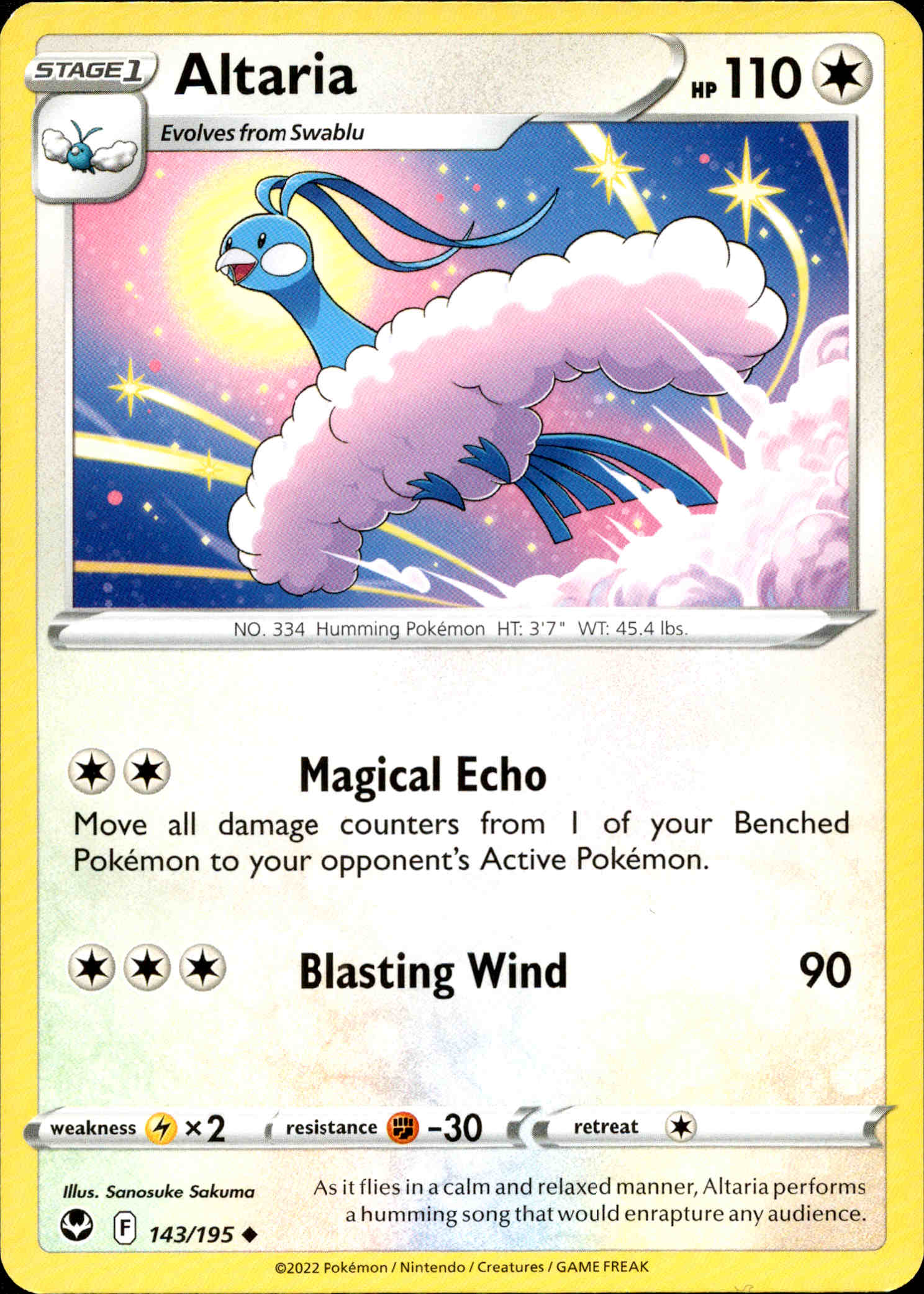 Altaria - 143/195 - Silver Tempest