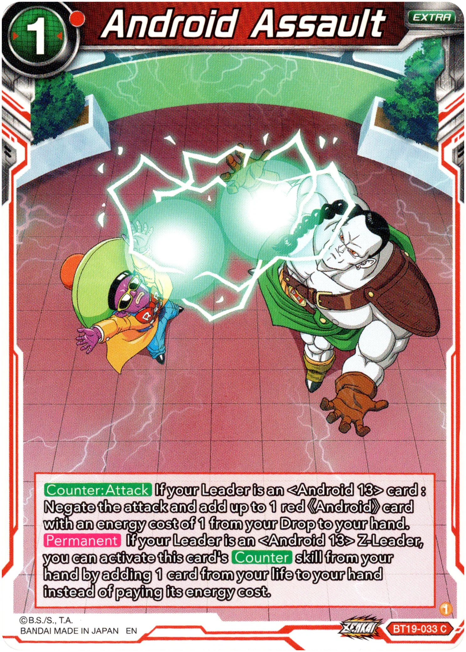 Android Assault - BT19-033 - Fighter's Ambition