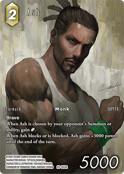 Ash Full Art - 24-055R - Hidden Legends - Foil