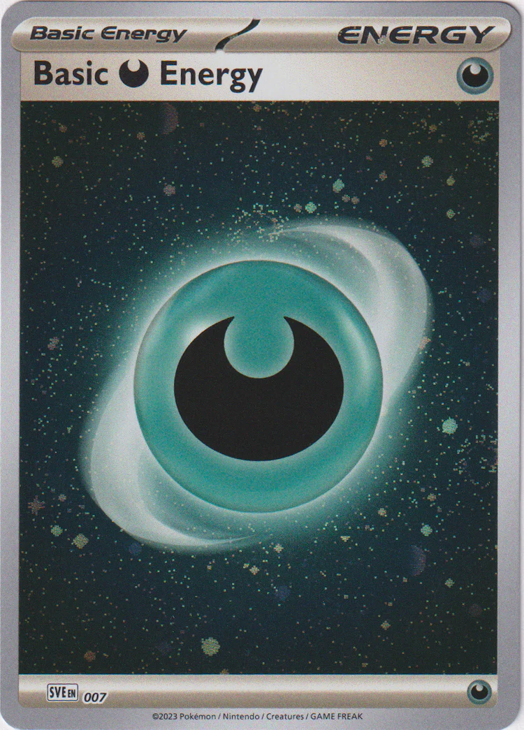 Basic Darkness Energy - 007 - Scarlet & Violet 151 - Galaxy Holo - Image 2