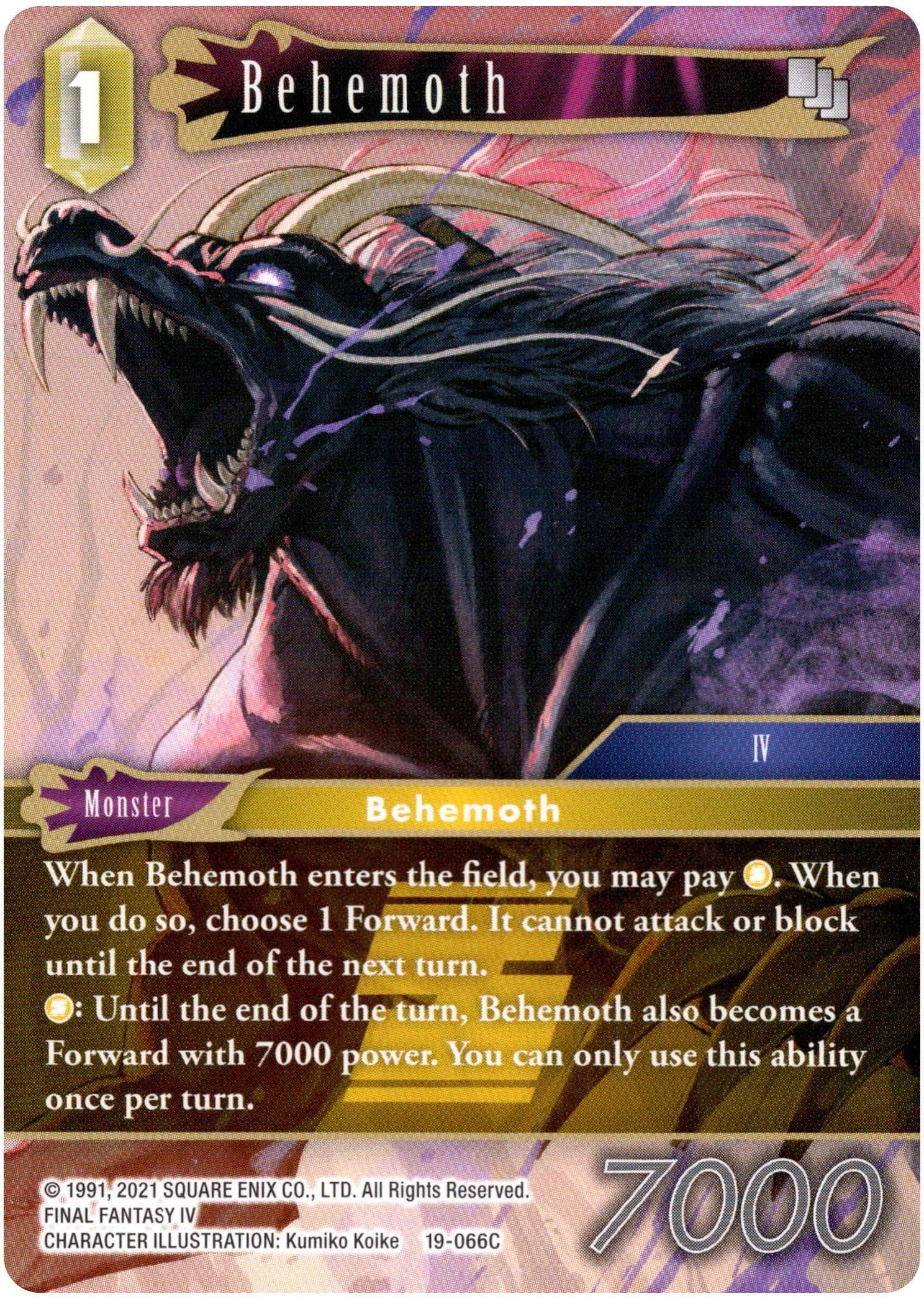 Behemoth - 19-066C - From Nightmares