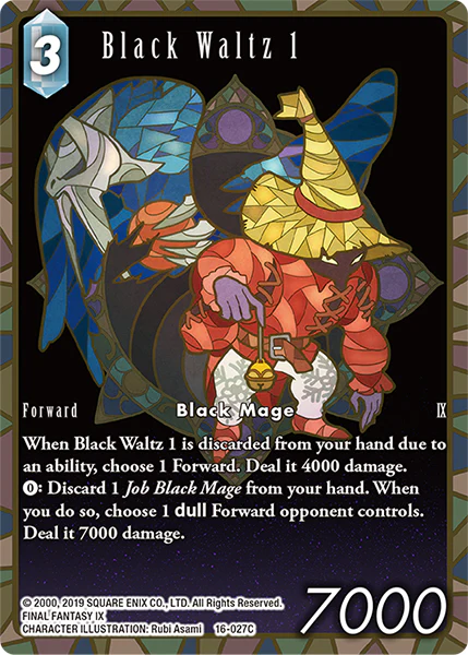 Black Waltz 1 Full Art - 16-027C - Emissaries of Light - Foil