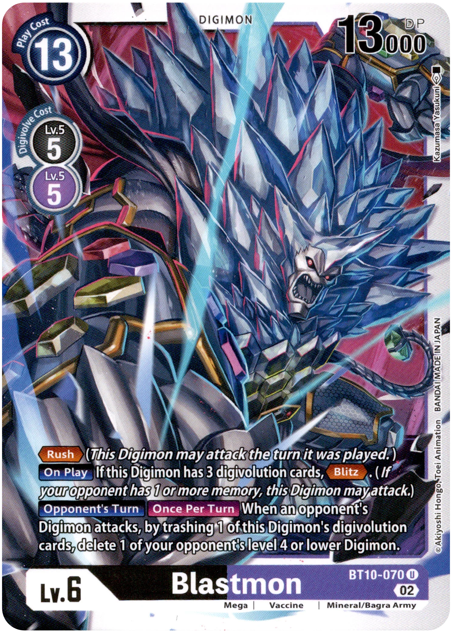 Blastmon - BT10-070 U - Xros Encounter