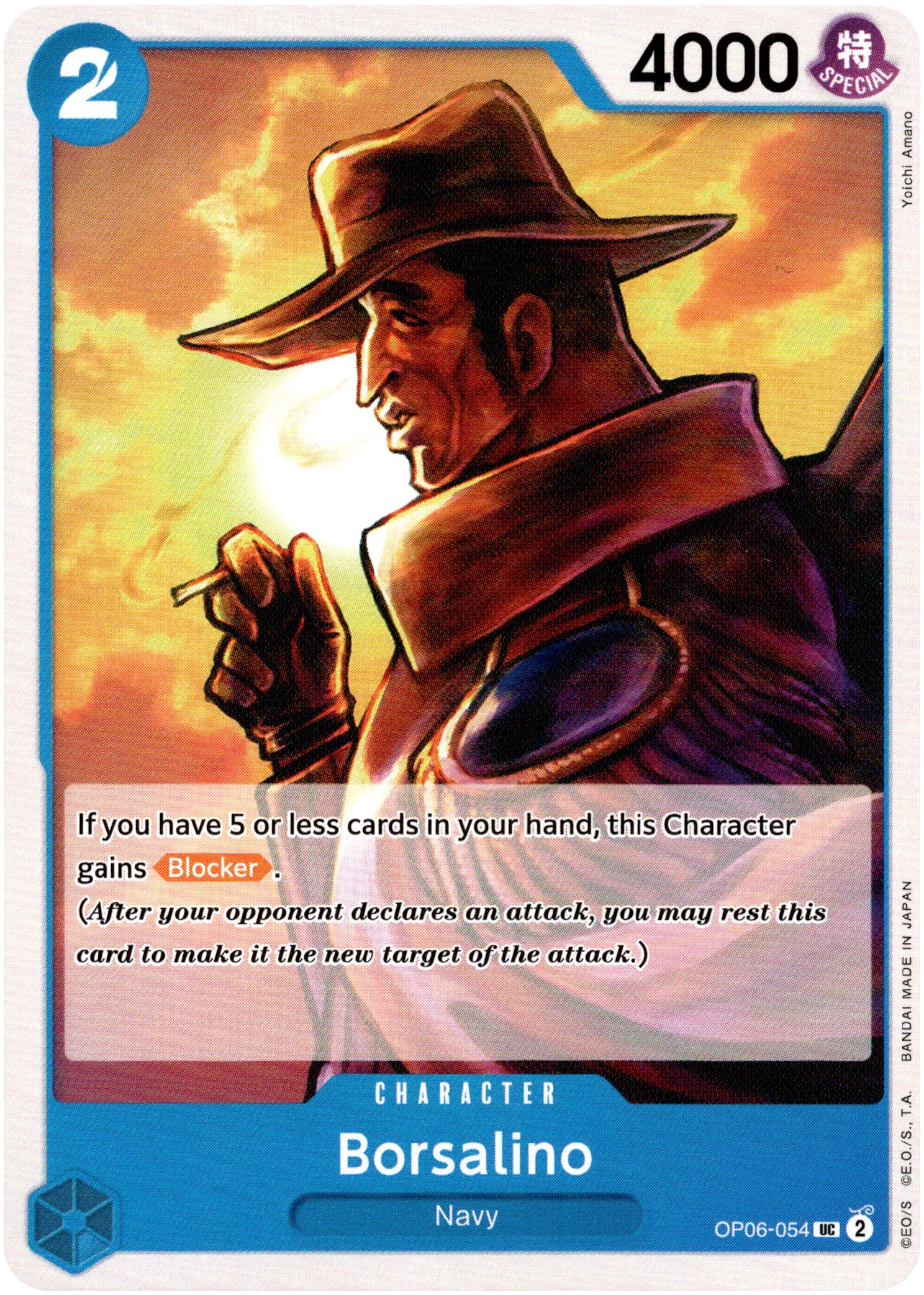 Borsalino - OP06-054UC - Wings of the Captain