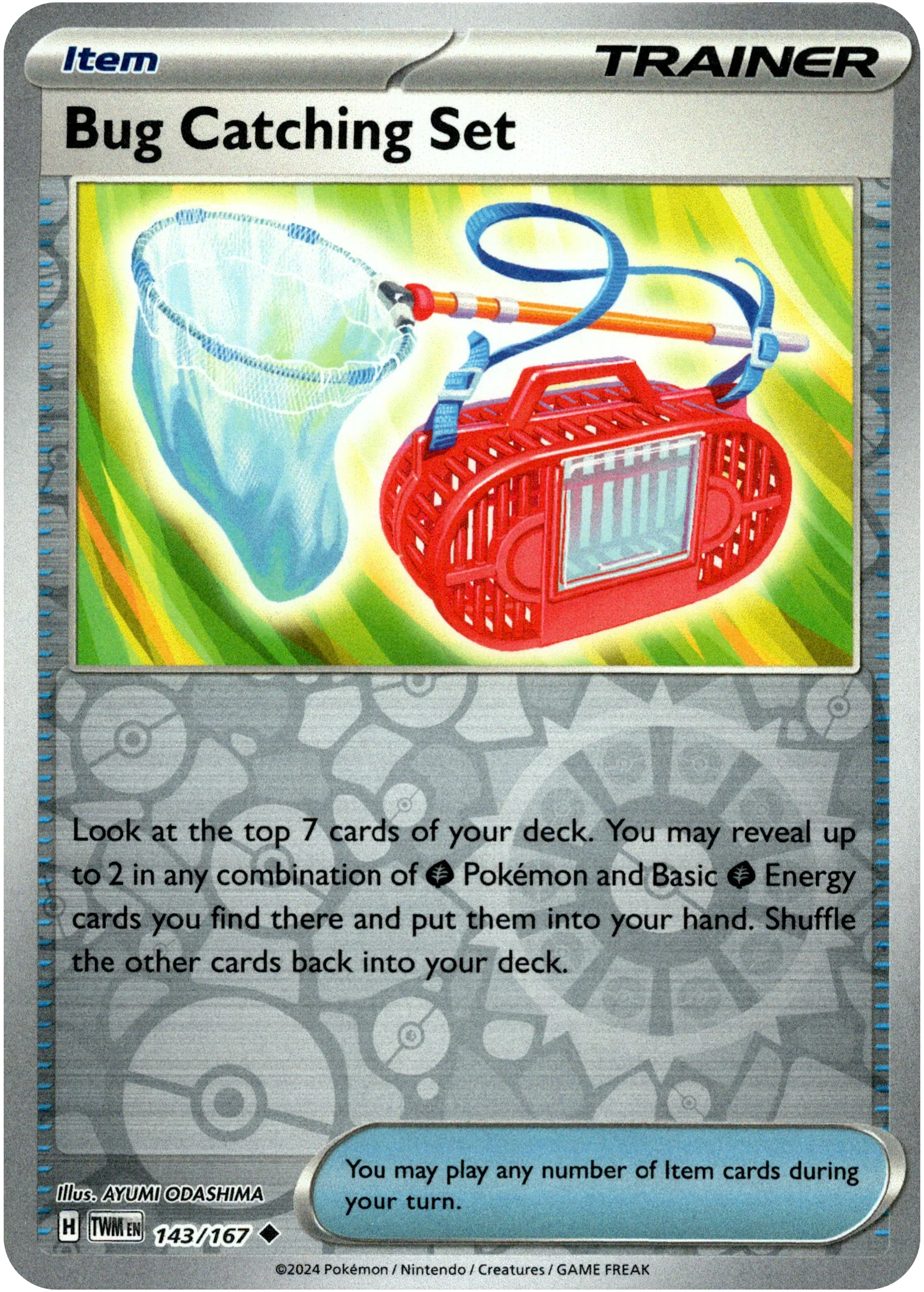 Bug Catching Set - 143/167 - Twilight Masquerade - Reverse Holo