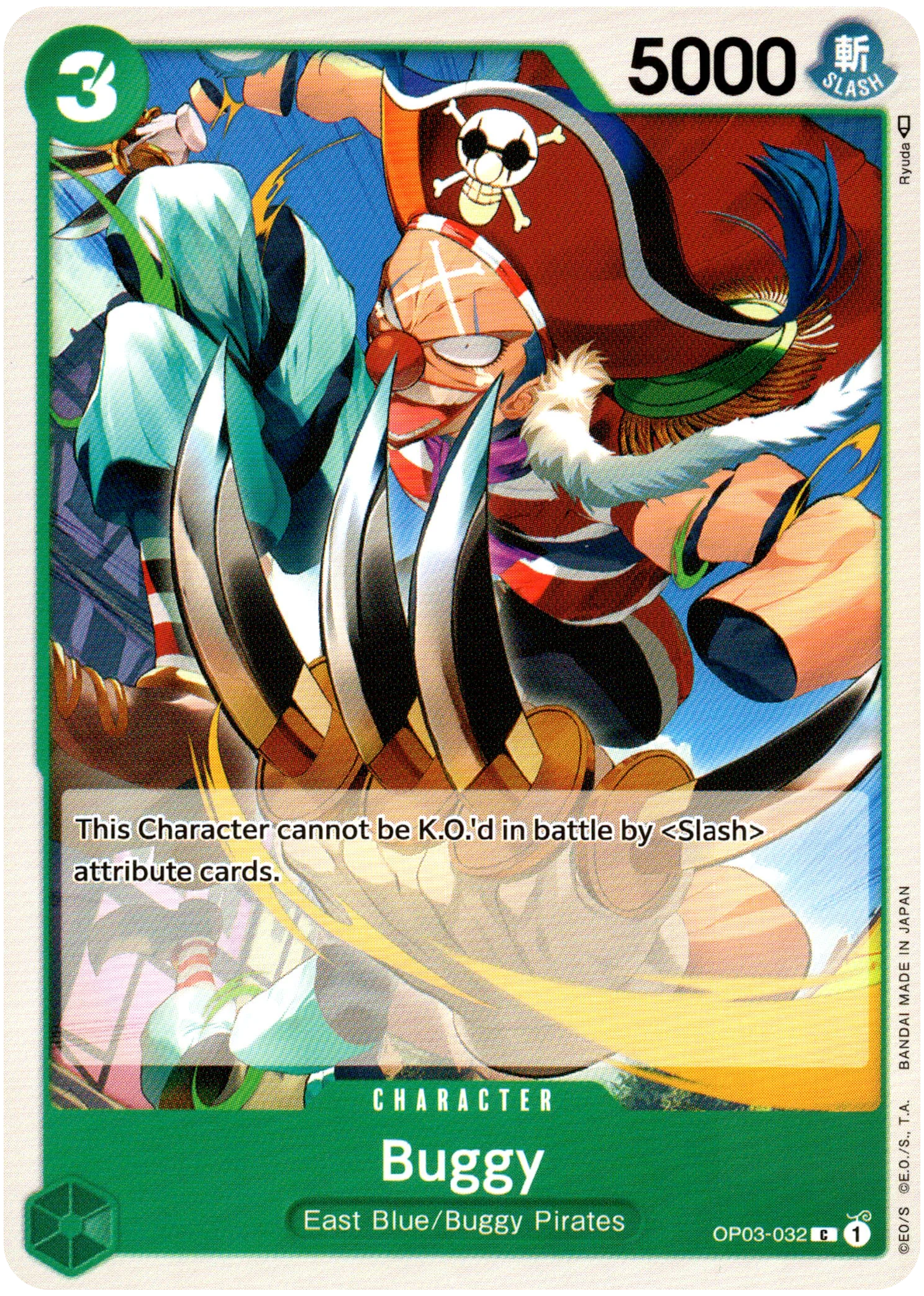 Buggy - OP03-032 C - Pillars of Strength