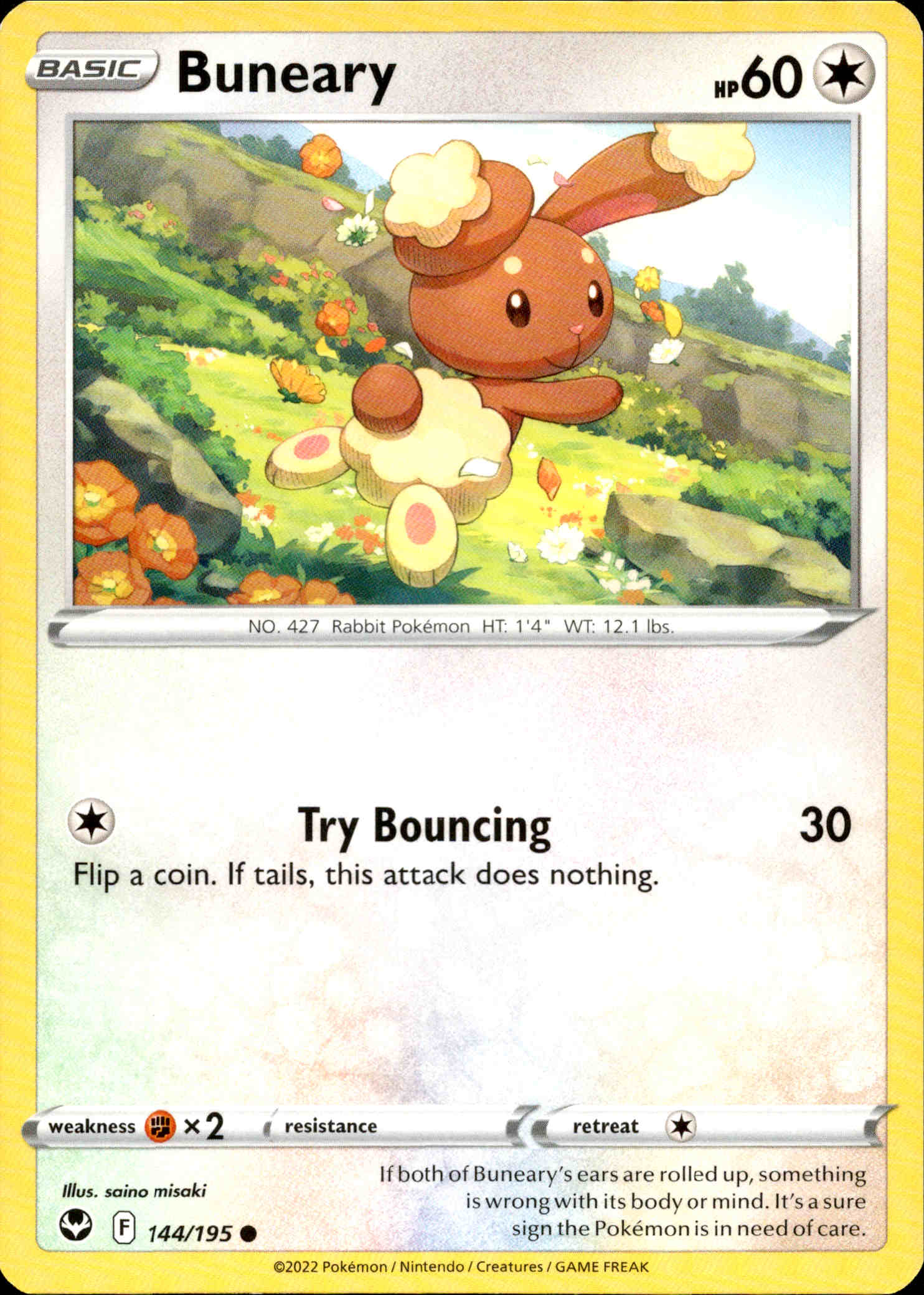Buneary - 144/195 - Silver Tempest