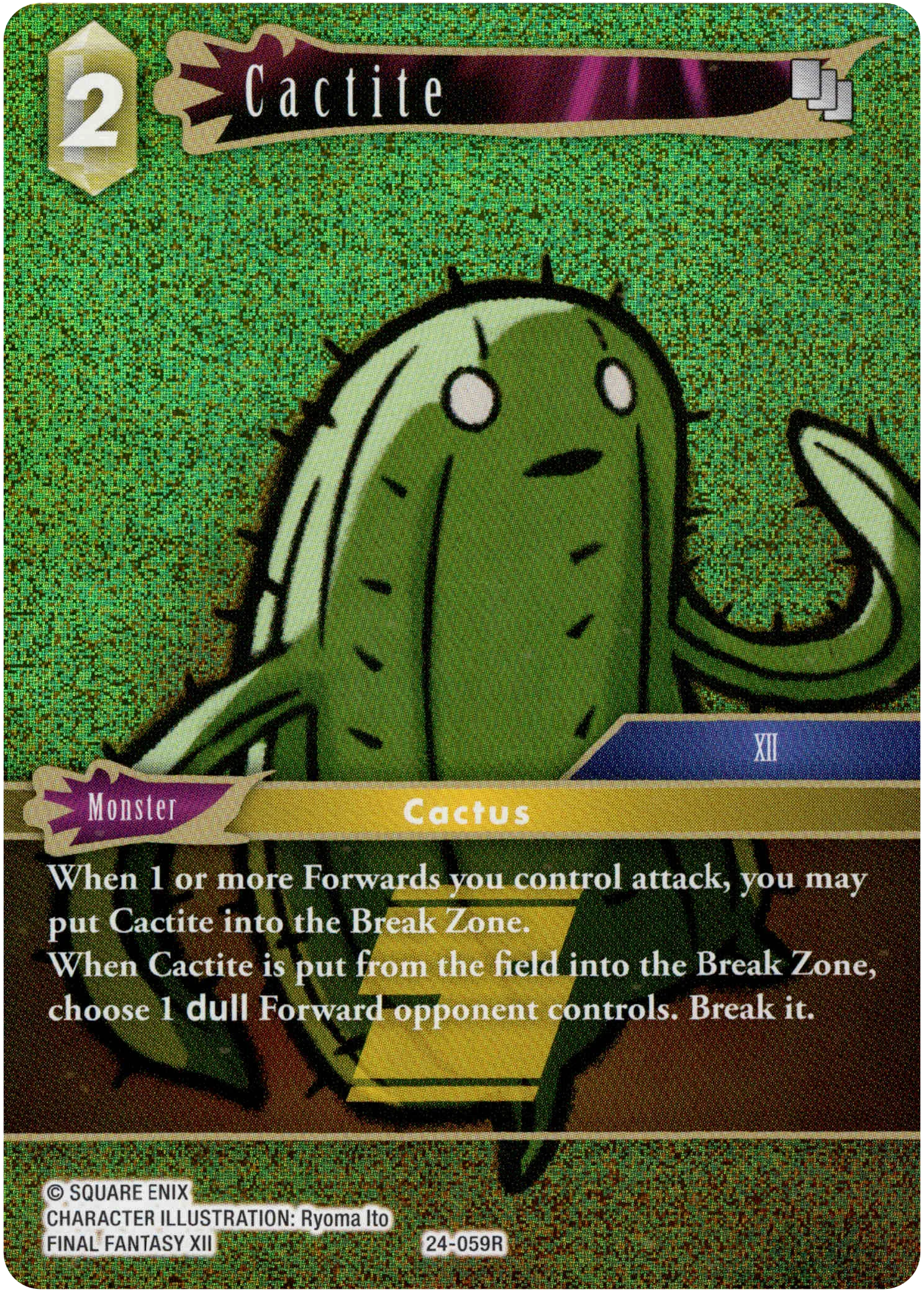 Cactite - 24-059R - Hidden Legends - Foil