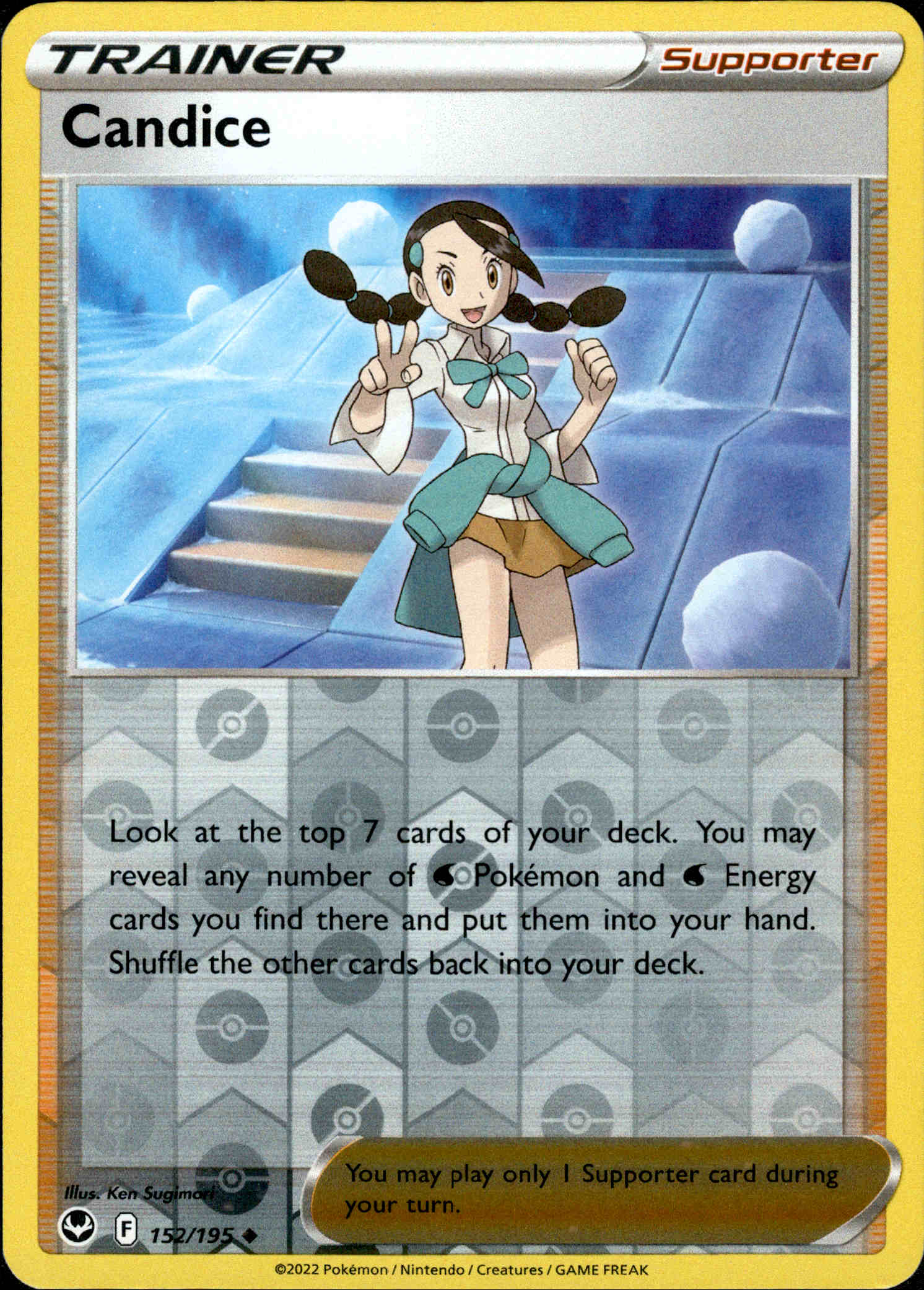 Candice - 152/195 - Silver Tempest - Reverse Holo