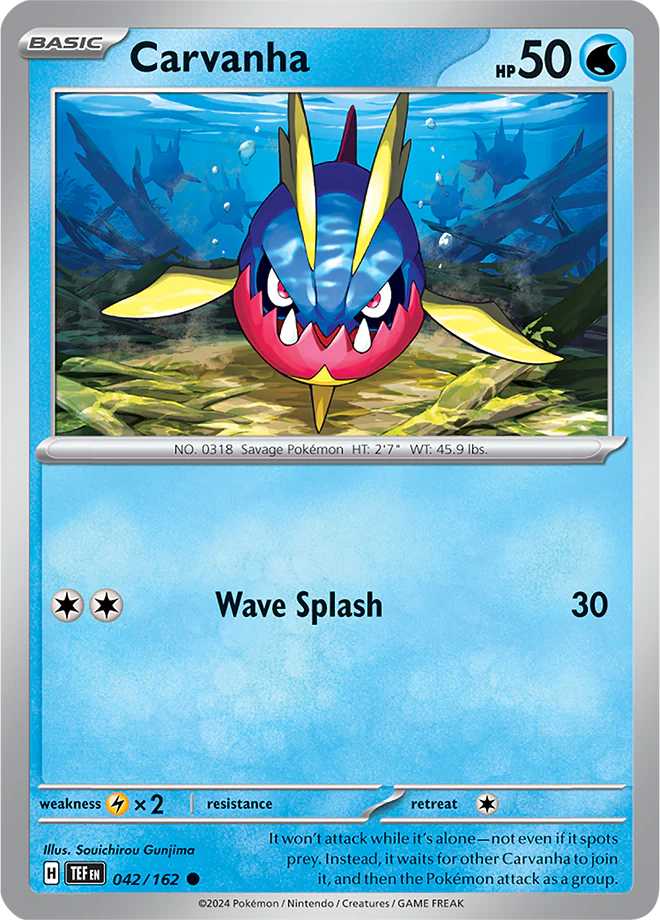 Carvanha - 042/162 - Temporal Forces