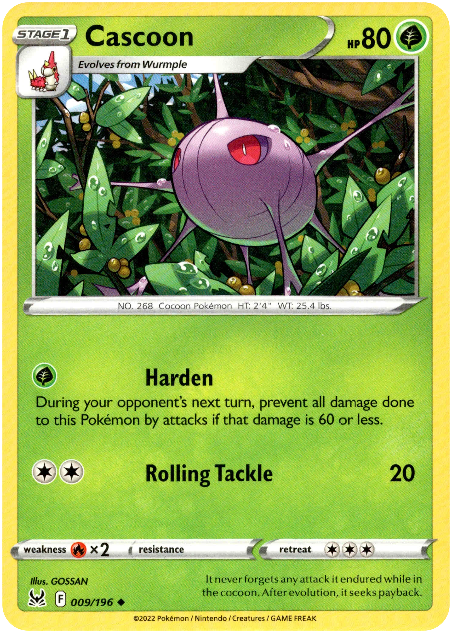 Cascoon - 009/196 - Lost Origin