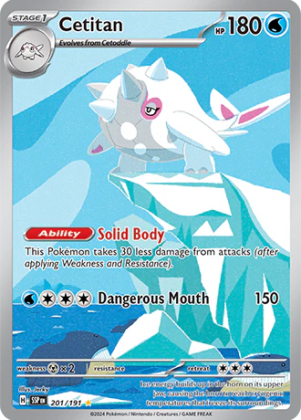 Cetitan - 201/191 - Surging Sparks - Holo