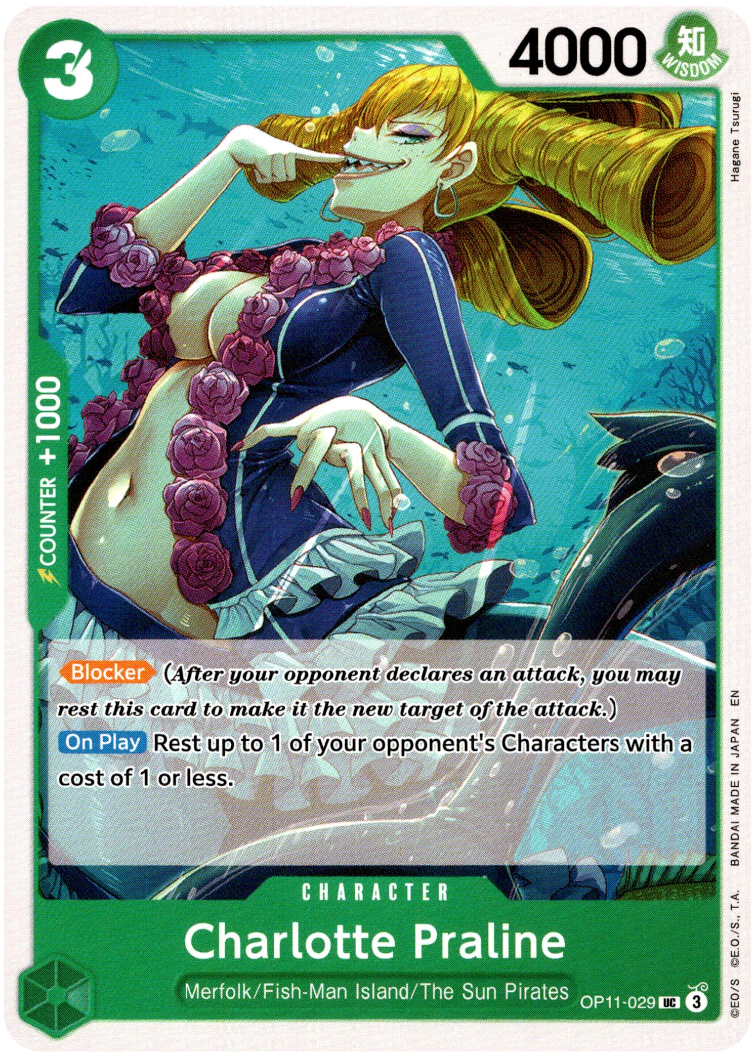 Charlotte Praline - OP11-029 UC - A Fist of Divine Speed