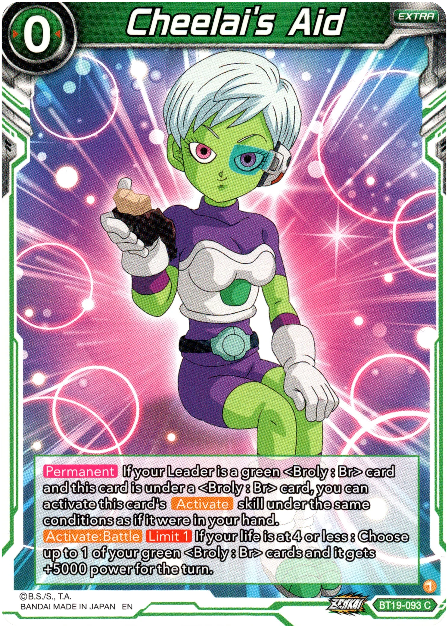 Cheelai's Aid - BT19-093 - Fighter's Ambition