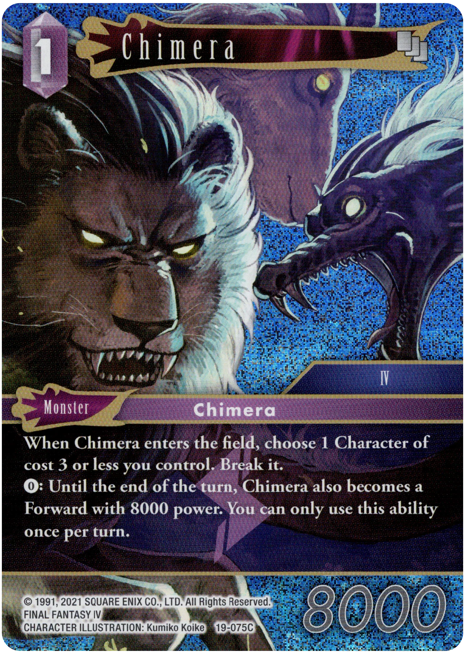Chimera - 19-075C - From Nightmares - Foil