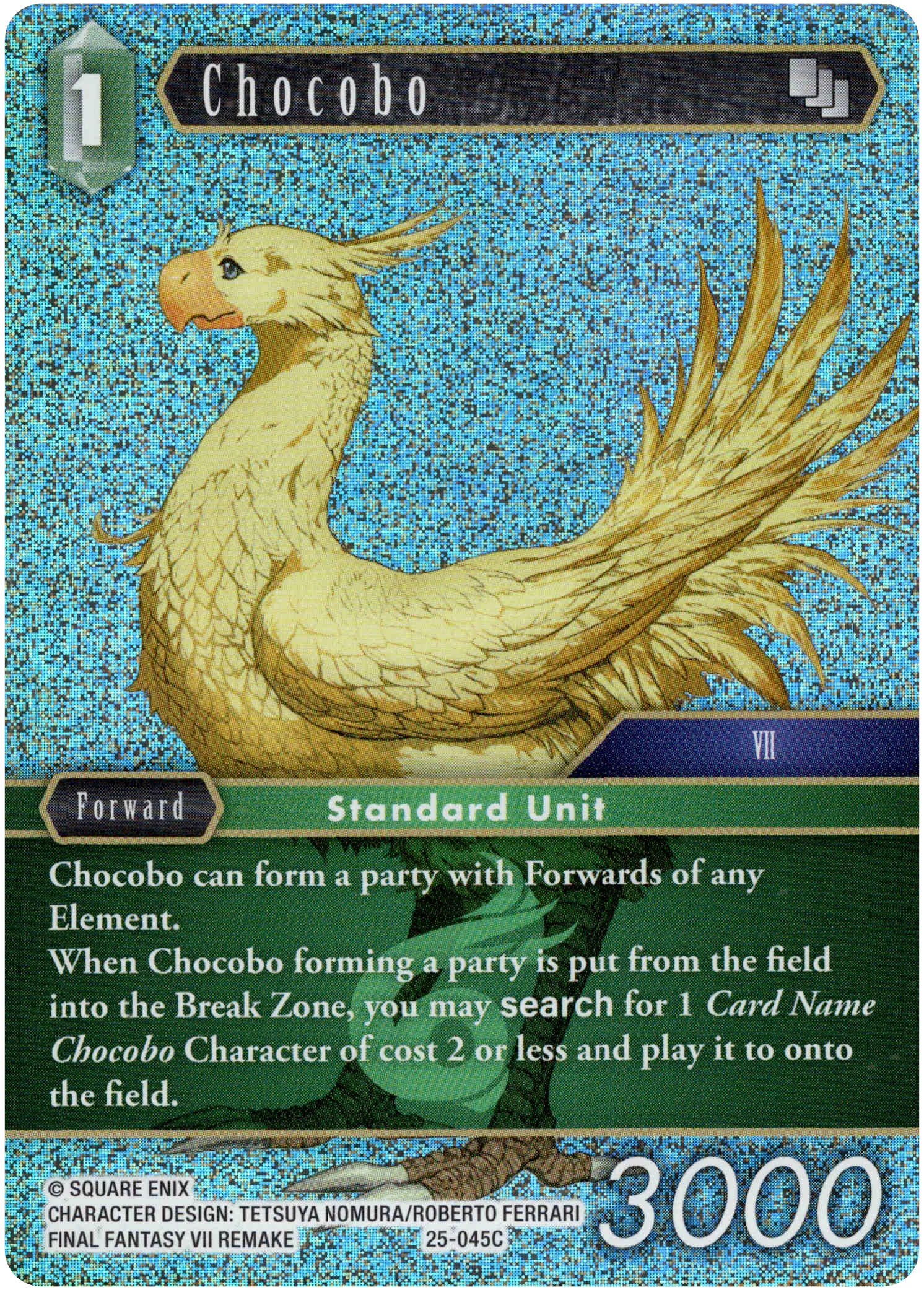 Chocobo - 25-045C - Tears of the Planet - Foil