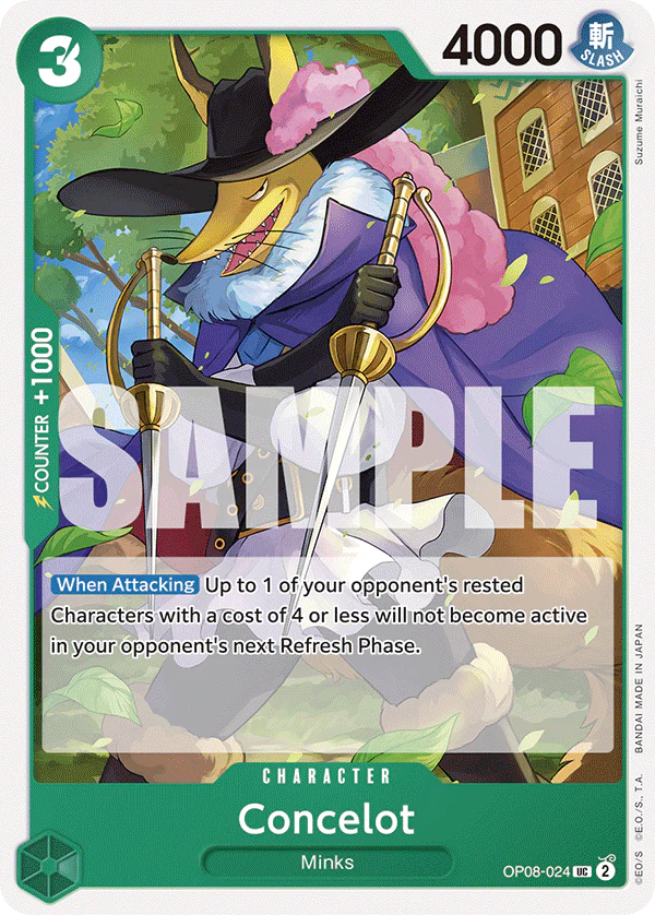 Concelot - OP08-024 UC - Two Legends