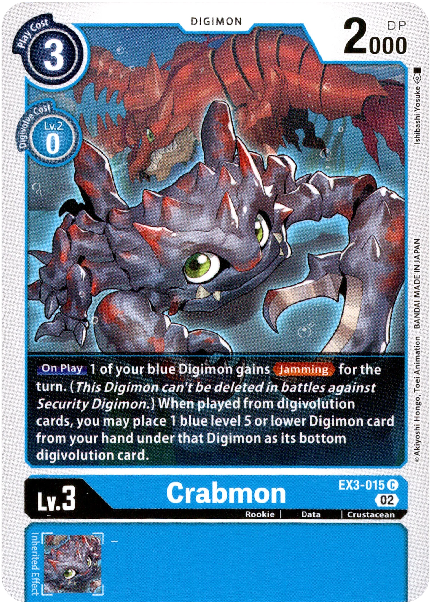Crabmon - EX3-015 C - Draconic Roar