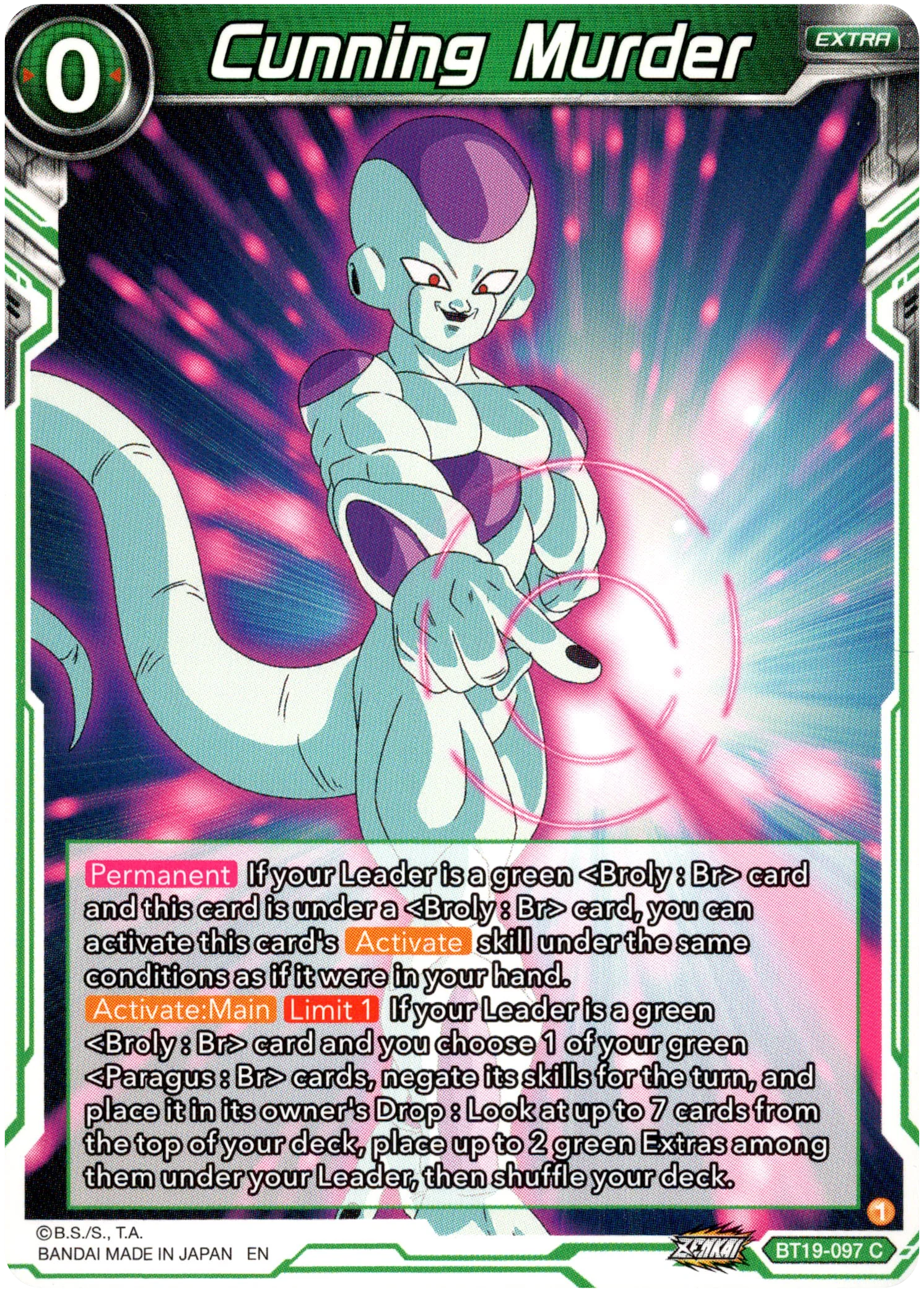 Cunning Murder - BT19-097 - Fighter's Ambition