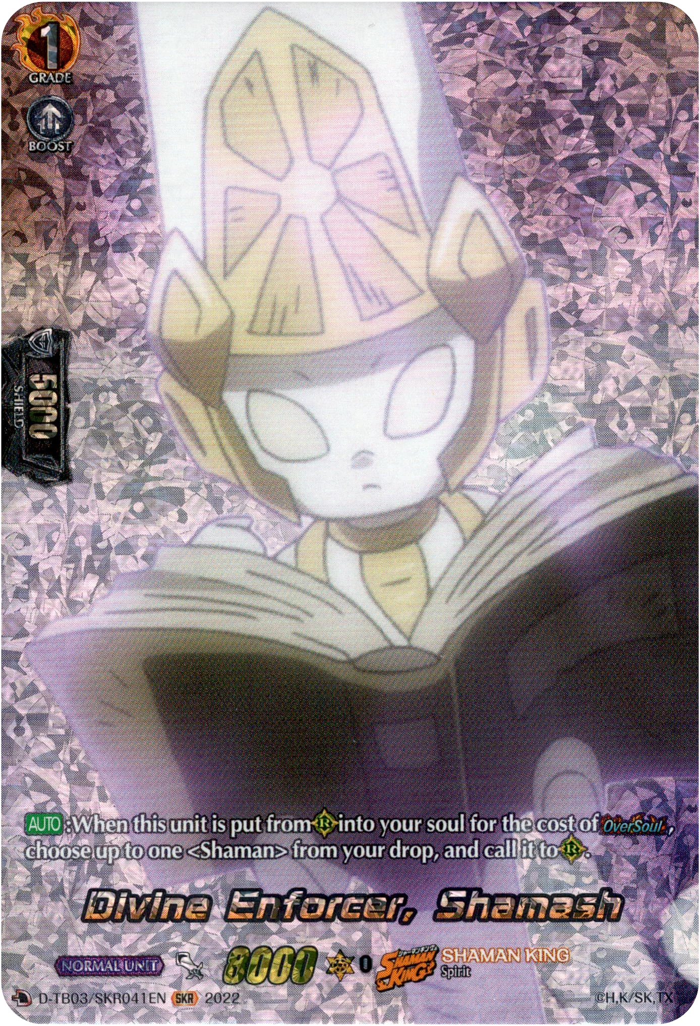 Divine Enforcer, Shamash - D-TB03/SKR041EN - Shaman King