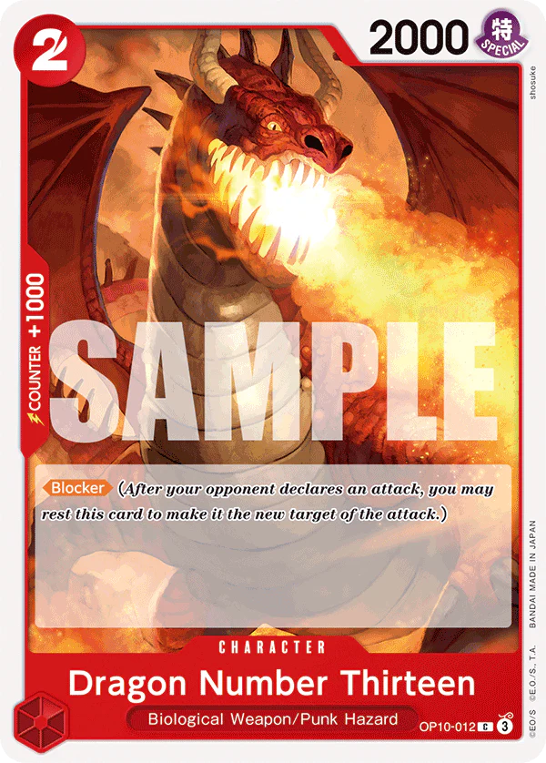 Dragon Number Thirteen - OP10-012 C - Royal Blood