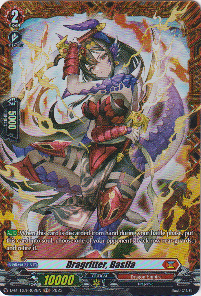 Dragritter, Basila - D-BT12/FR02EN - Evenfall Onslaught
