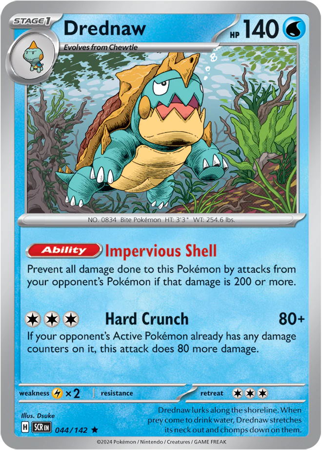 Drednaw - 044/142 - Stellar Crown - Holo