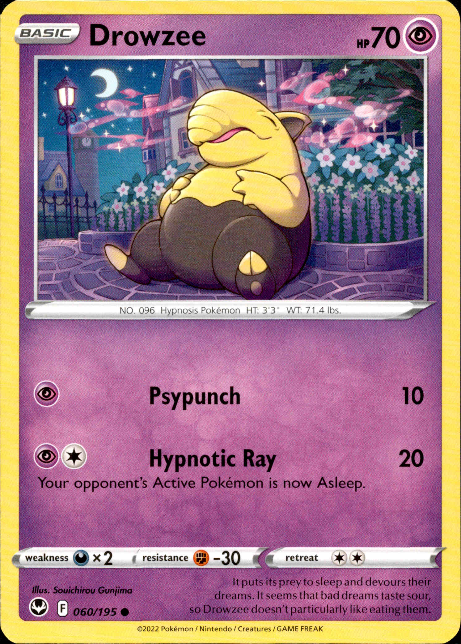 Drowzee - 060/195 - Silver Tempest