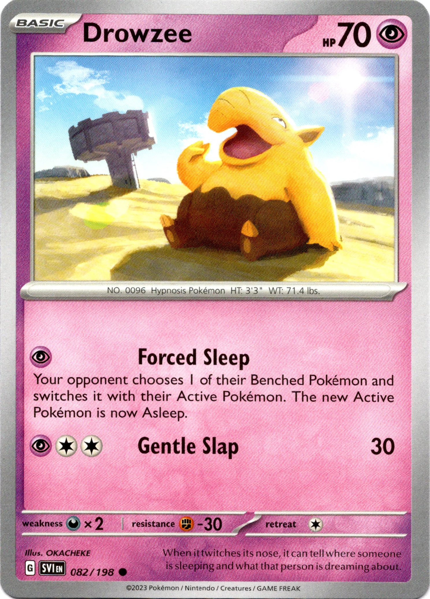 Drowzee - 082/198 - Scarlet & Violet