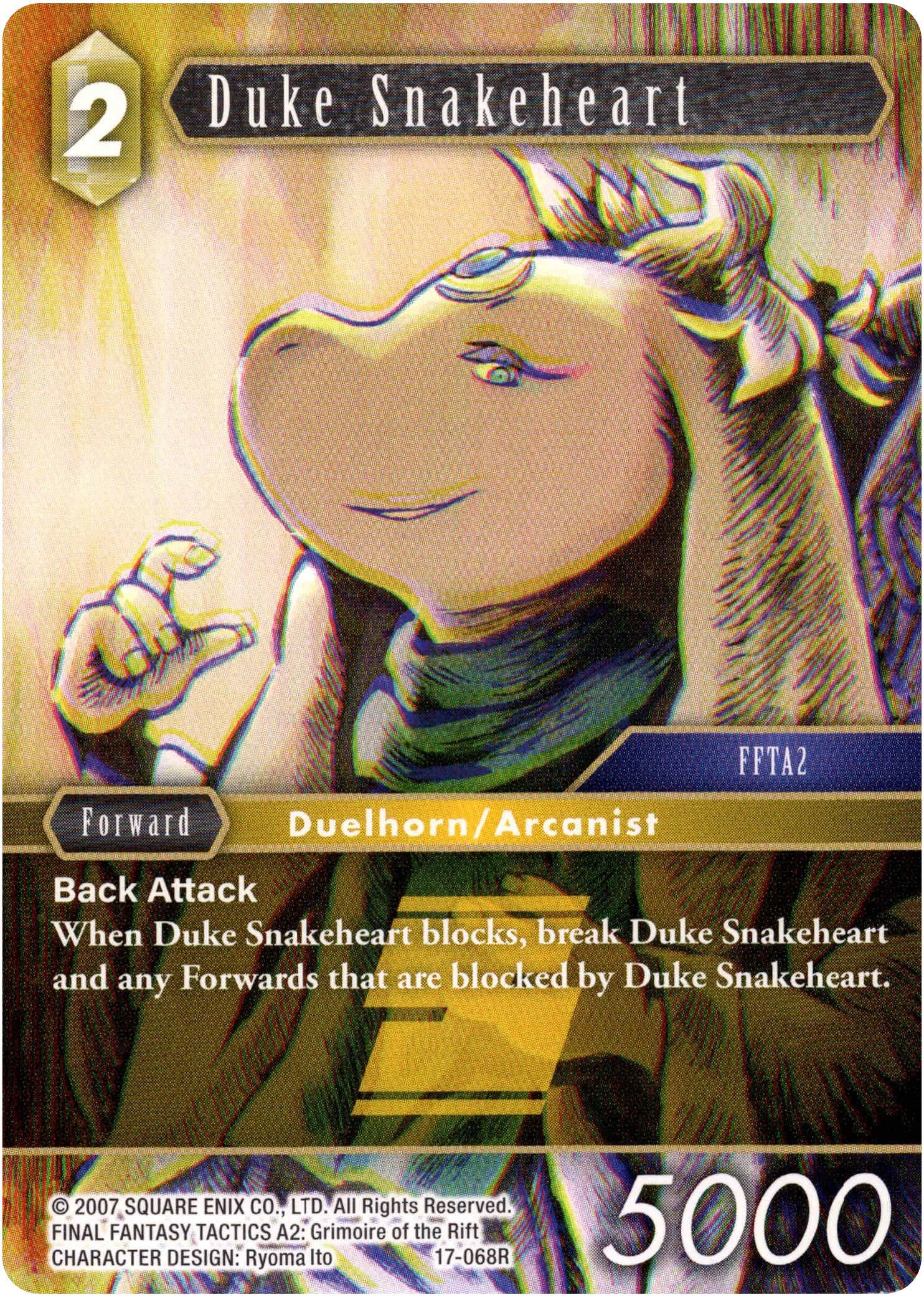 Duke Snakeheart - 17-068R - Rebellion's Call