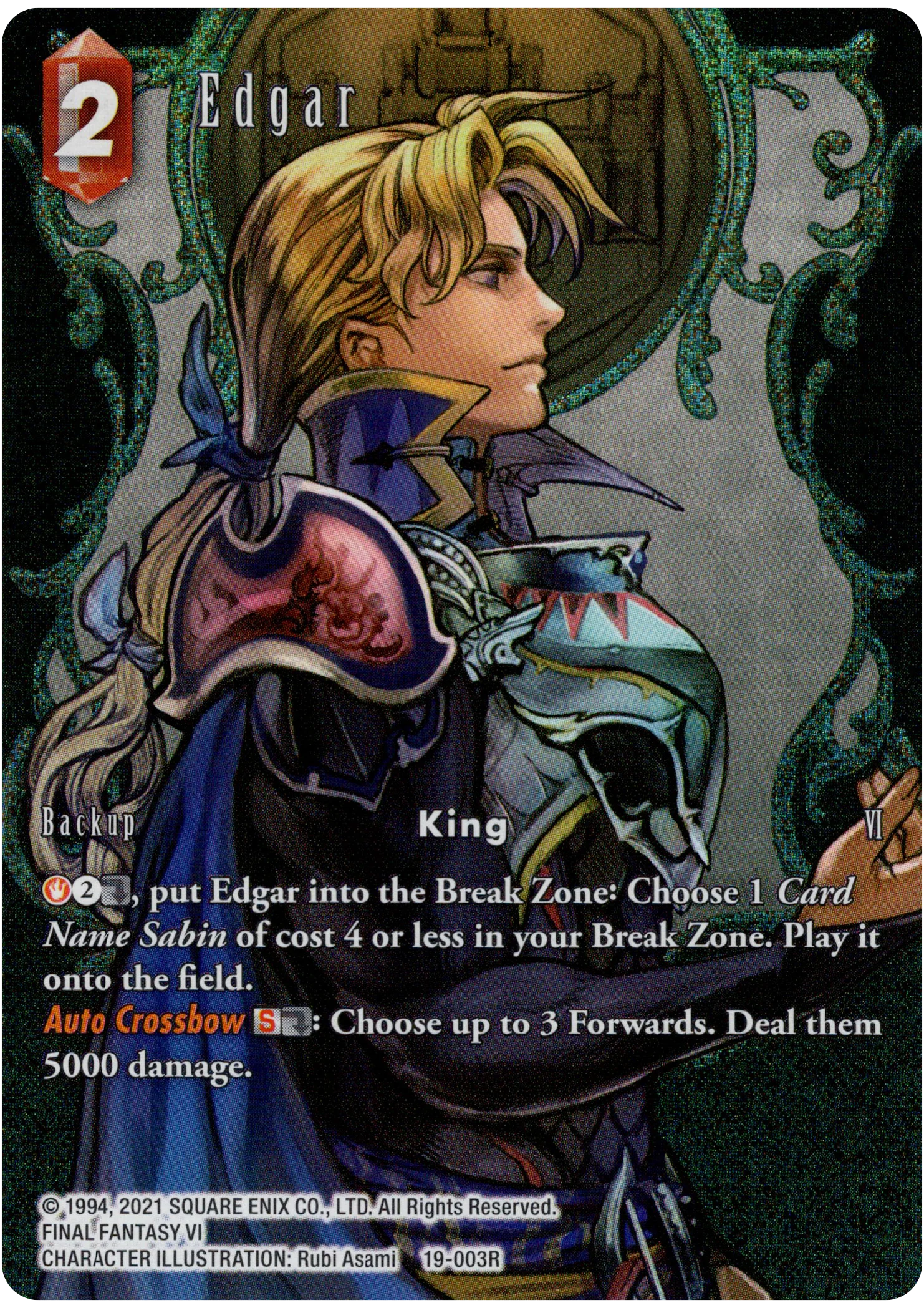 Edgar Full Art - 19-003R - From Nightmares - Foil
