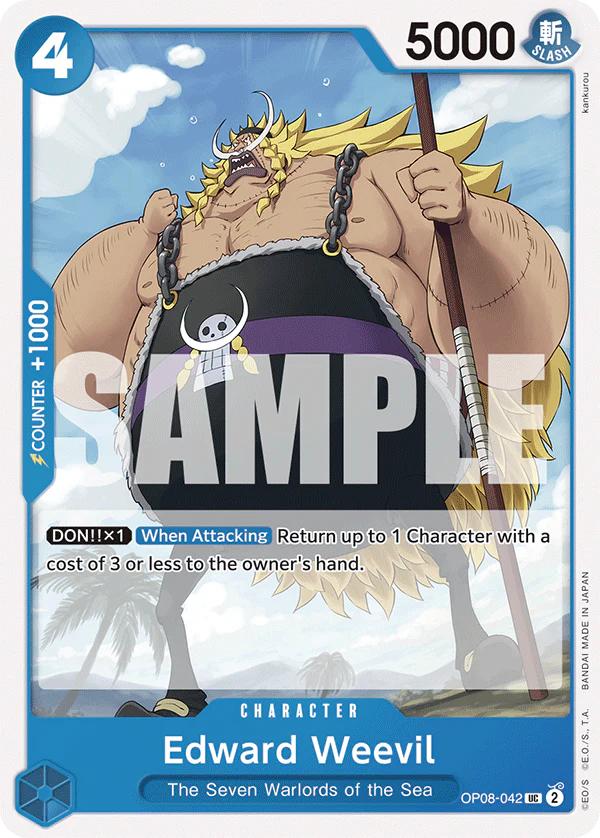 Edward Weevil - OP08-042 UC - Two Legends