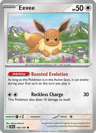 Eevee - 143/191 - Surging Sparks