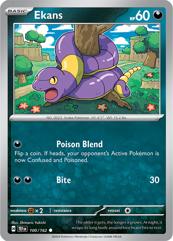 Ekans - 100/162 - Temporal Forces