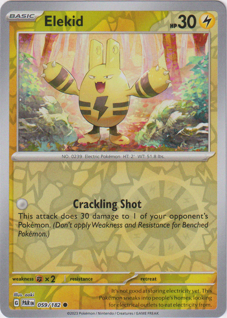 Elekid - 059/182 - Paradox Rift - Reverse Holo