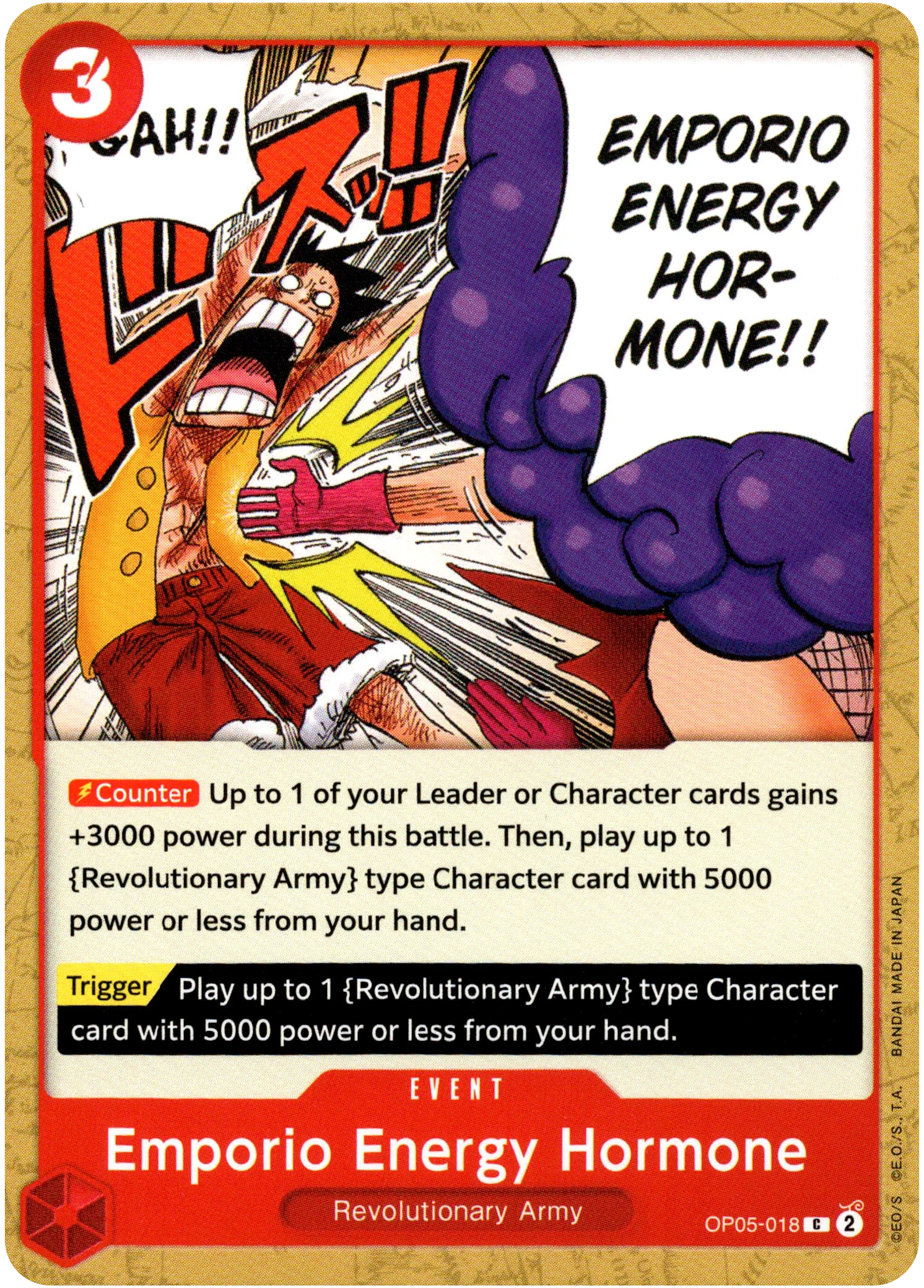 Emporio Energy Hormone - OP05-018 - Awakening of the New Era