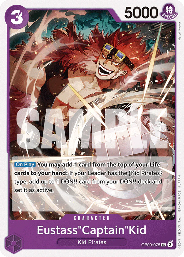 Eustass"Captain"Kid - OP09-075 UC - Emperors in the New World