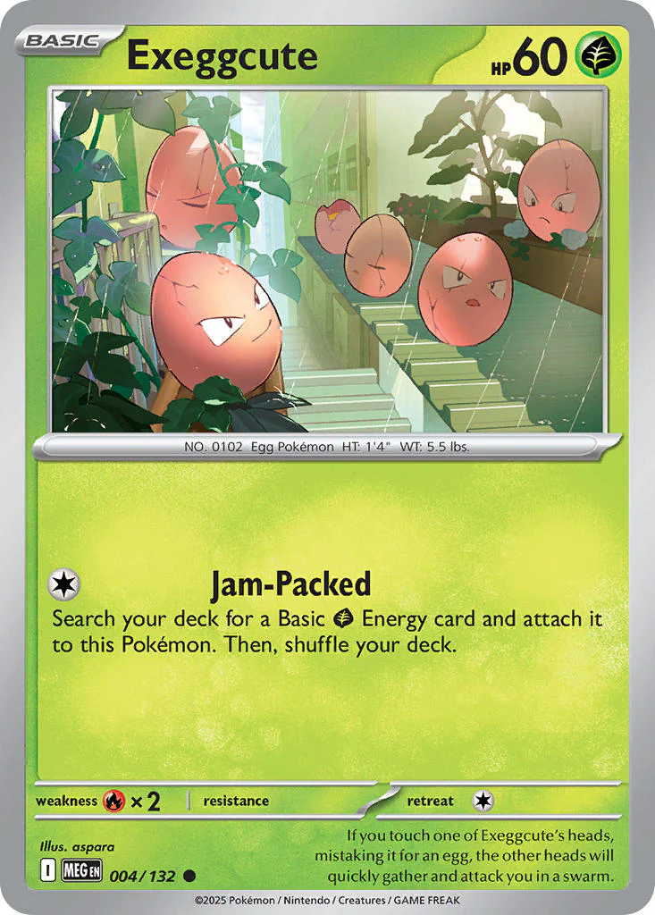 Exeggcute - 004/132 - Mega Evolution