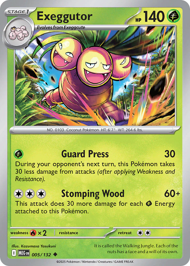 Exeggutor - 005/132 - Mega Evolution