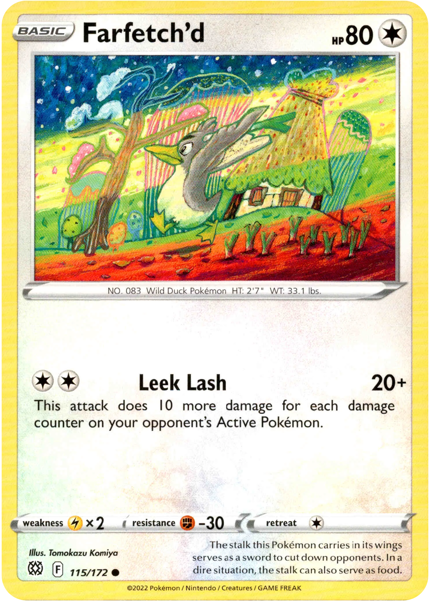Farfetch'd - 115/172 - Brilliant Stars