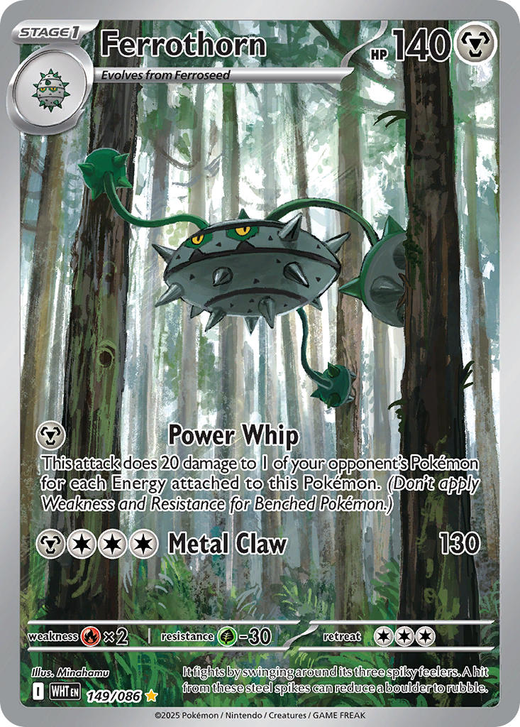 Ferrothorn - 149/086 - White Flare - Holo