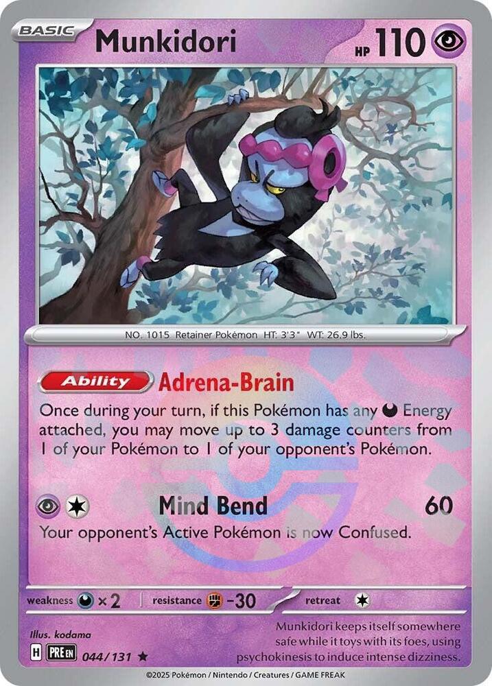 Flutter Mane (Poke Ball Pattern) - 043/131 - Prismatic Evolutions - Holo