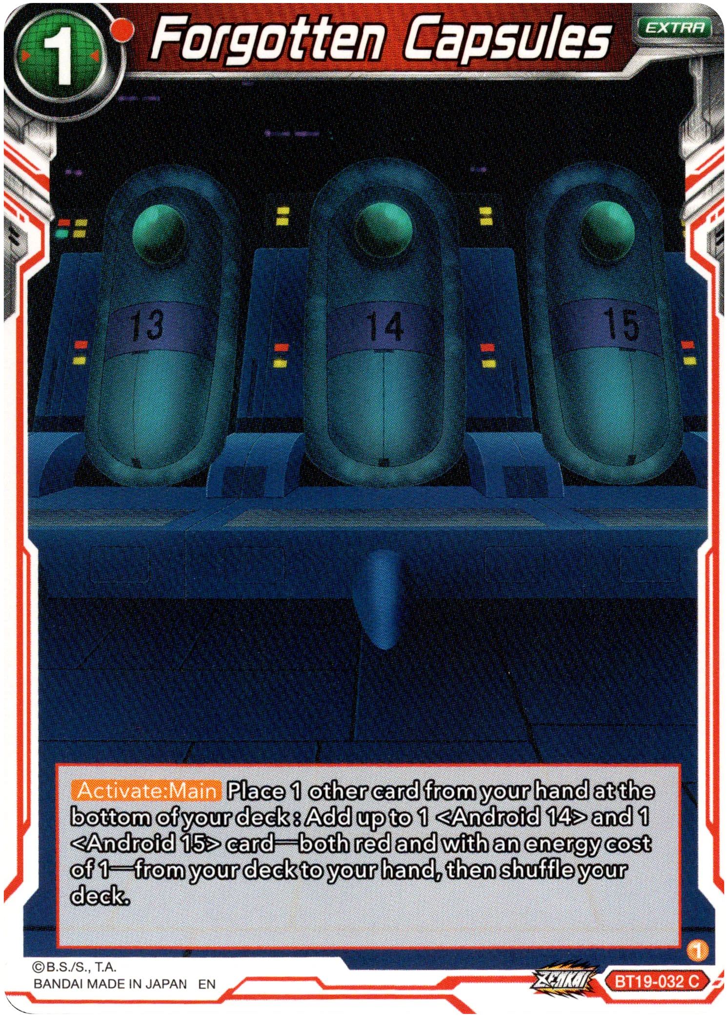 Forgotten Capsules - BT19-032 - Fighter's Ambition