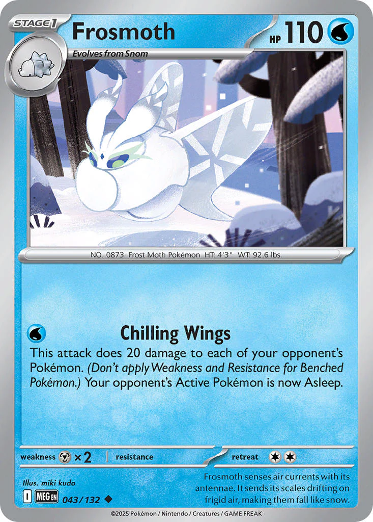 Frosmoth - 043/132 - Mega Evolution