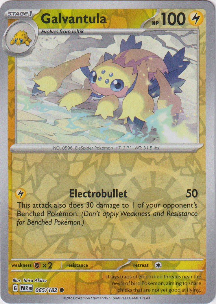 Galvantula - 065/182 - Paradox Rift - Reverse Holo