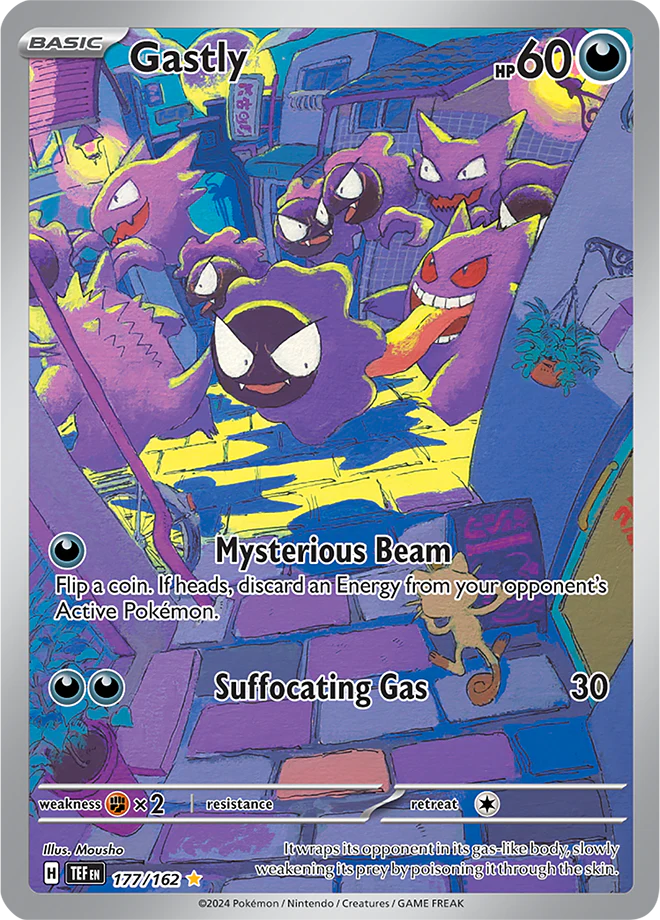 Gastly - 177/162 - Temporal Forces - Holo