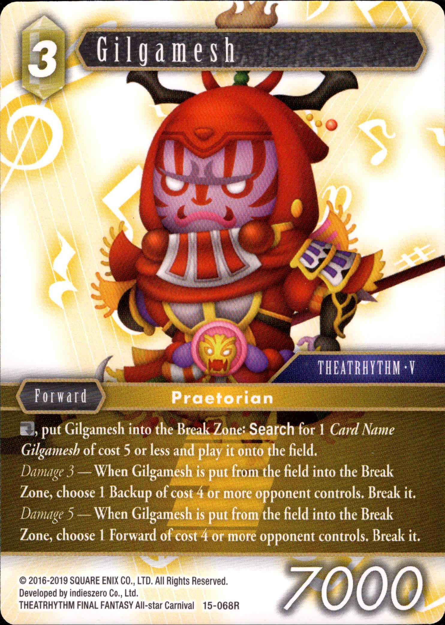 Gilgamesh - 5-068R - Crystal Dominion