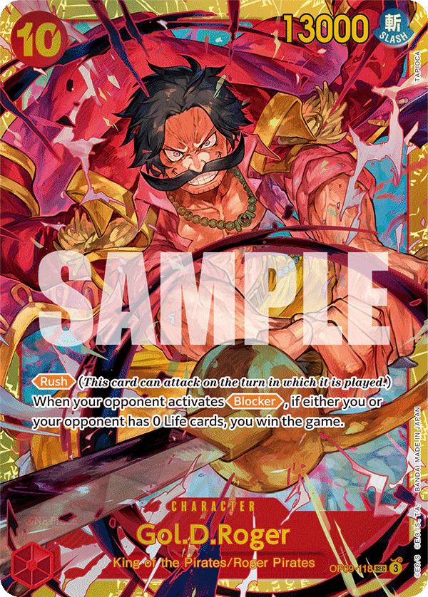 Gol.D.Roger - OP09-118 SEC - Emperors in the New World - Foil
