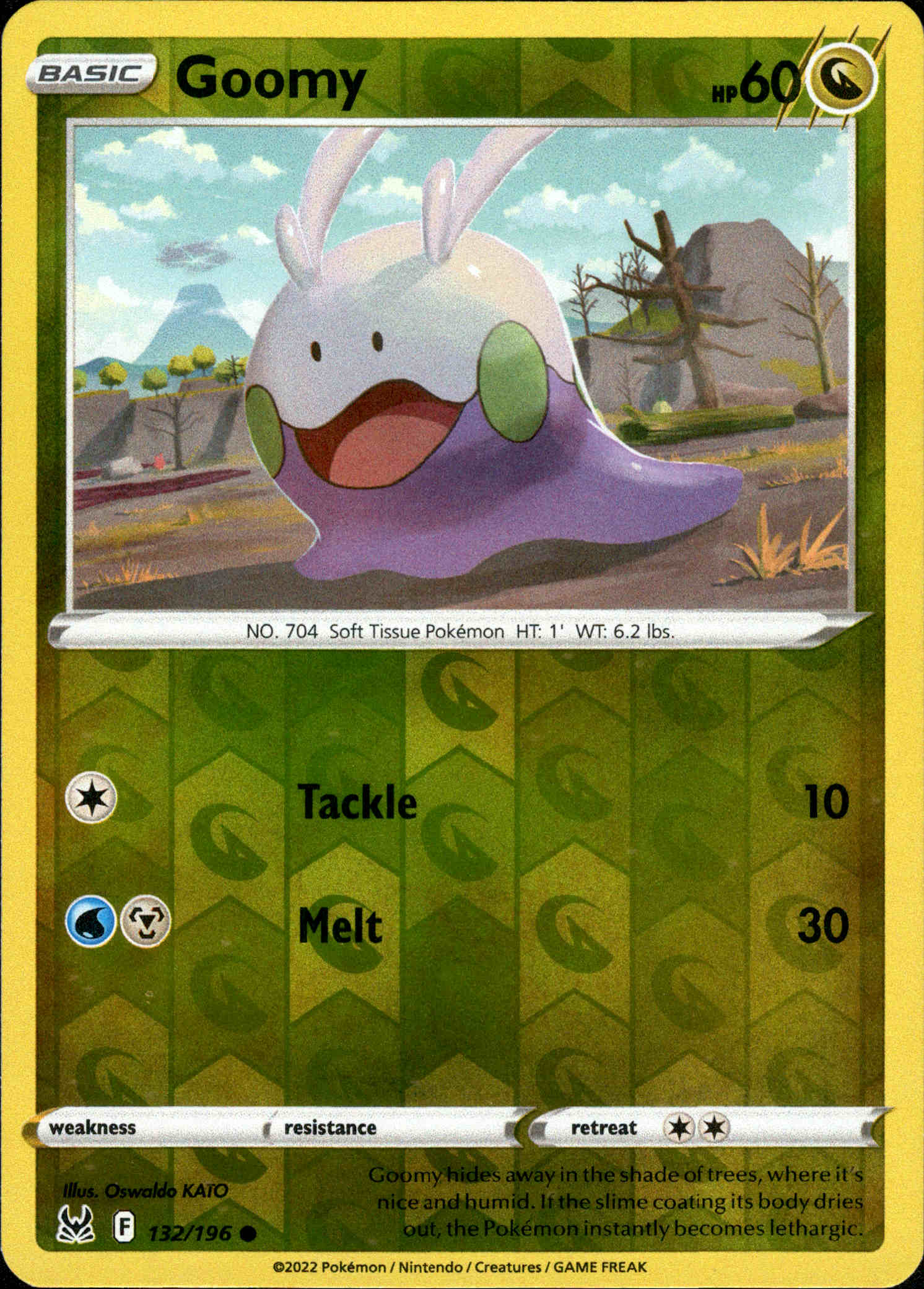 Goomy - 132/196 - Lost Origin - Reverse Holo