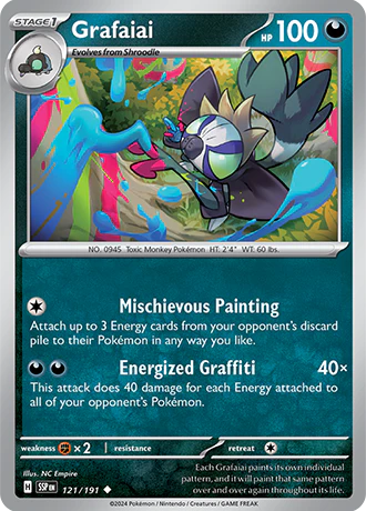 Grafaiai - 121/191 - Surging Sparks